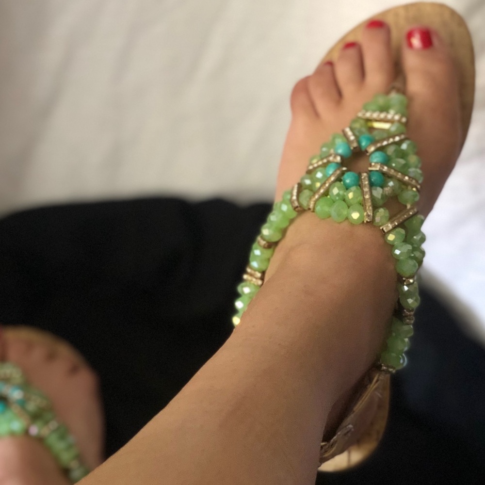 Melidana Christal Sandals 👡 timeless
